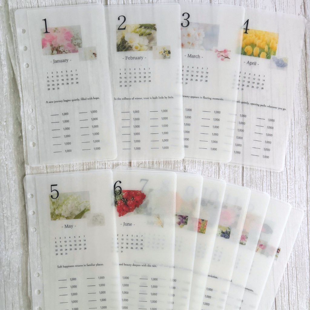 花ごよみ｜12month flower