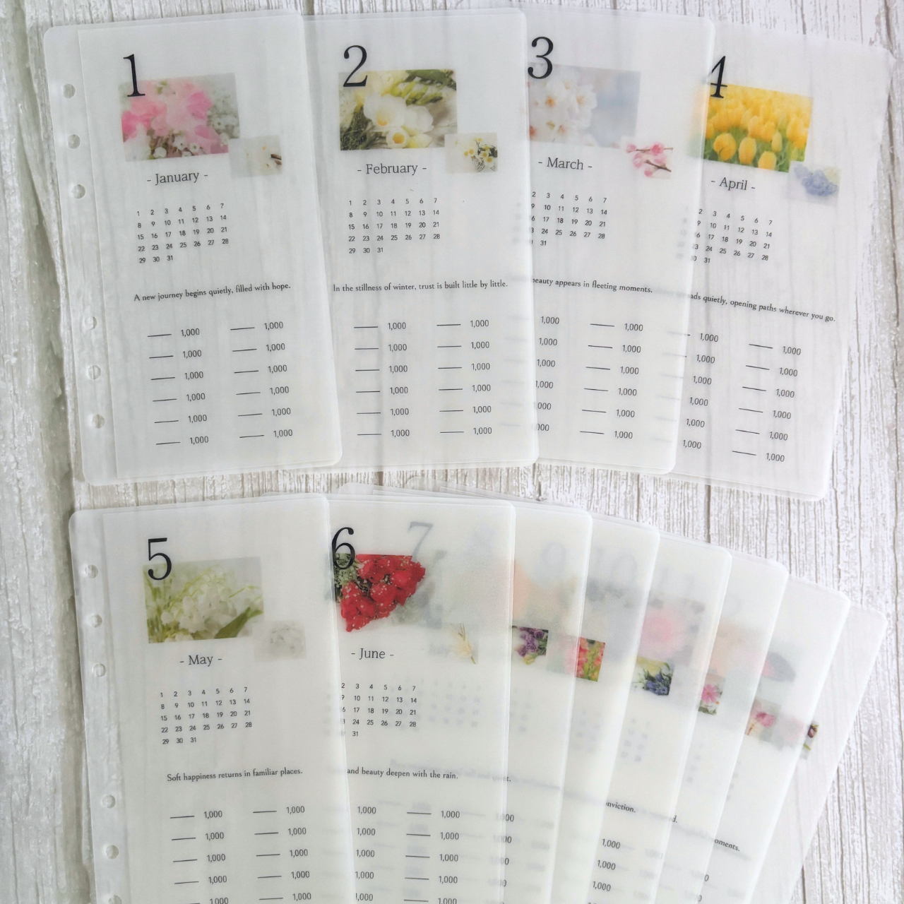 花ごよみ｜12month flower