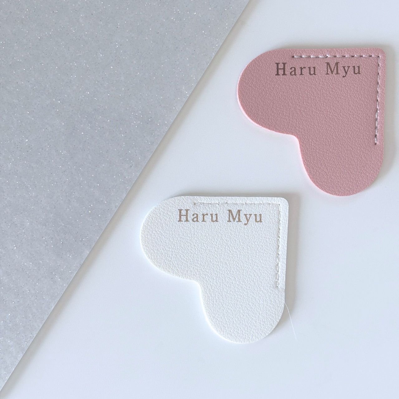 ハート型ブックマーカー