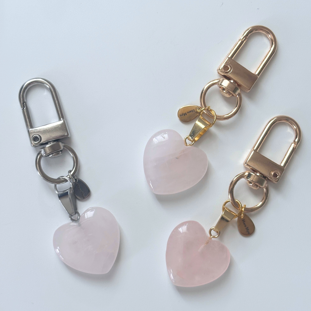 ローズクォーツチャーム