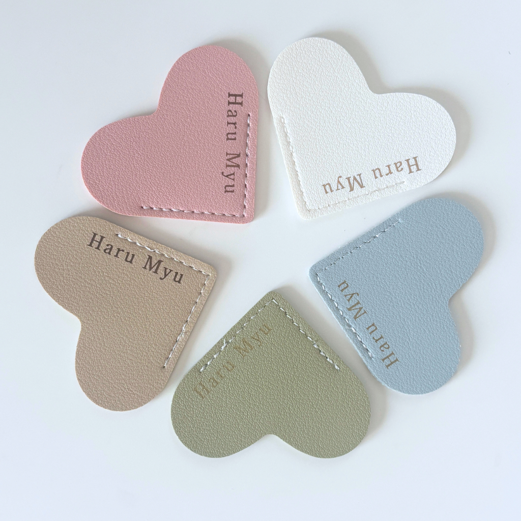 ハート型ブックマーカー