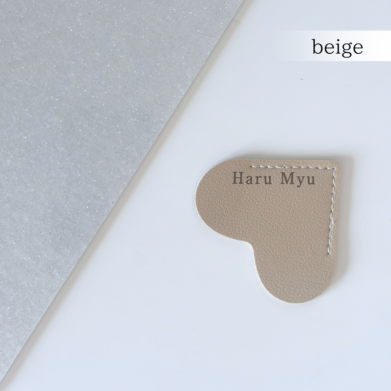 ハート型ブックマーカー