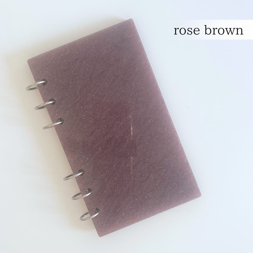 Carpeta acrílica/Serie crema